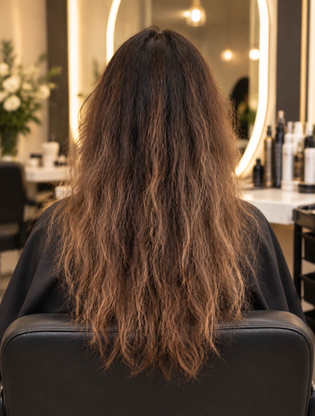 Before Hair Transformation