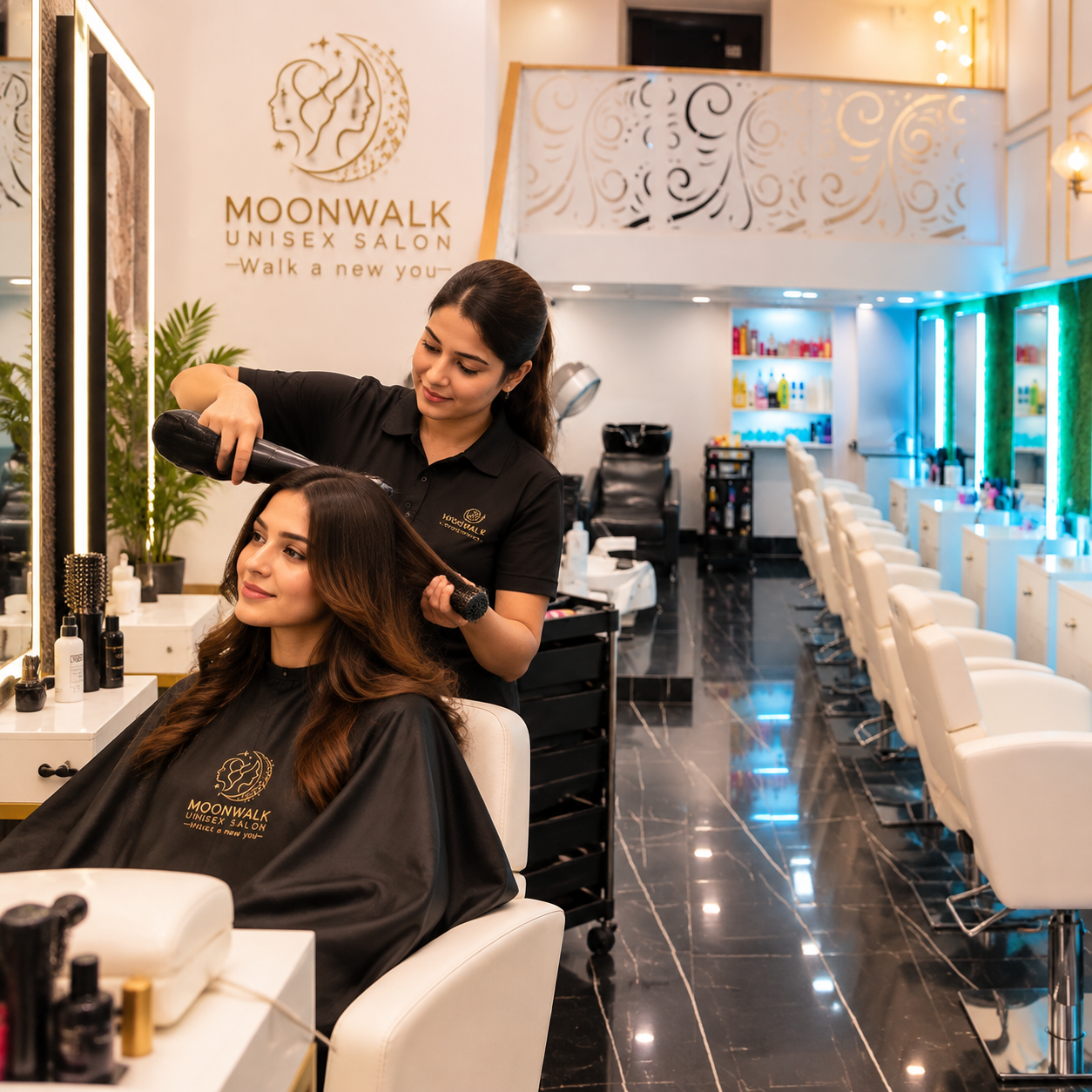 Senior Hair Stylist at Moonwalk Unisex Salon